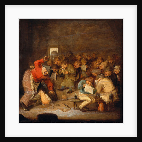 The School by Adriaen Brouwer