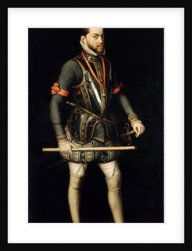 Portrait of Philip II, King of Spain and Portugal by Alonso Sánchez Coello