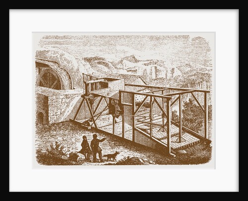 Gold mining in the Urals, Mid of the 19th century by Anonymous