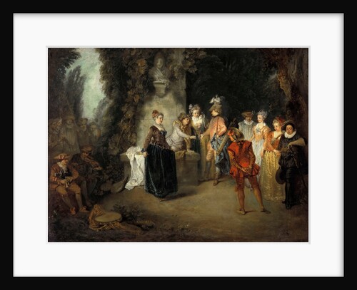 The French Comedy, after 1716 by Jean Antoine Watteau