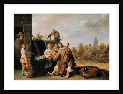 Self-portrait with Family, c. 1645 by David Teniers the Younger