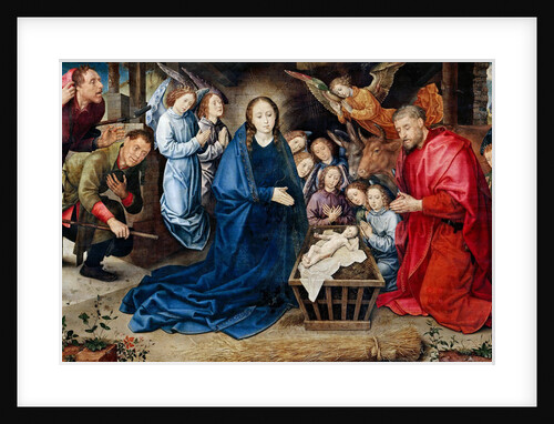 The Adoration of the Shepherds, c. 1480 by Hugo van der Goes