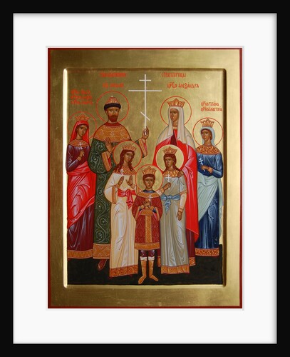 The killed Family of the Tsar Nicholas II, 2004-2007 by Russian icon