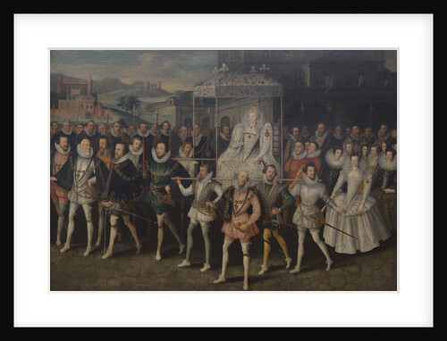 Procession Portrait of Queen Elizabeth, ca 1600-1603 by Anonymous