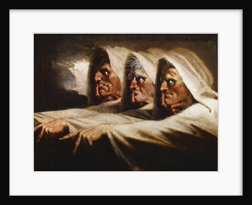 The Weird Sisters (The Three Witches), ca 1782 by Johann Heinrich Füssli