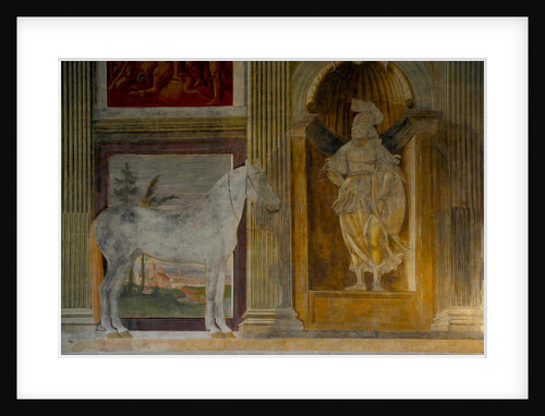 The Hall of Horses (Sala dei Cavalli) in the Palazzo del Te, 1526-1534 by Giulio Romano