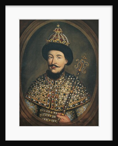 Portrait of the Tsar Alexis I Mikhailovich of Russia, 1670s by Austrian master