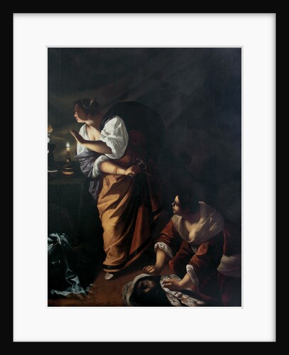 Judith and her maid Abra with the Head of Holofernes, c. 1647-1648 by Artemisia Gentileschi