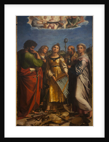 The Ecstasy of Saint Cecilia, ca 1514 by Raphael