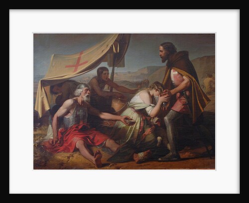 The Thirst Suffered by the First Crusaders, 1852 by Alessandro Guardassoni