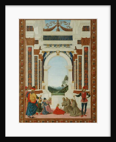 The Healing Wonder of Saint Bernard, c. 1473 by Perugino