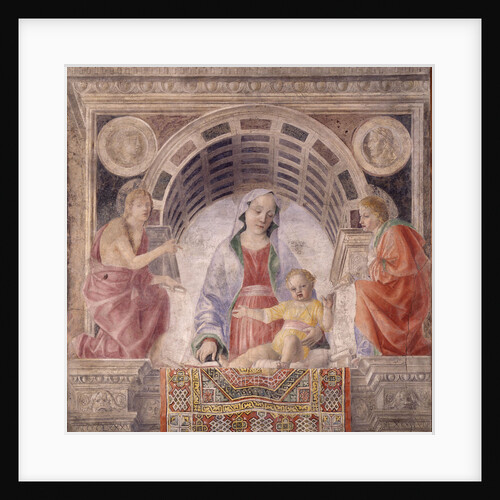 Madonna and Child with Saints John the Baptist and John the Evangelist, 1485 by Vincenzo Foppa