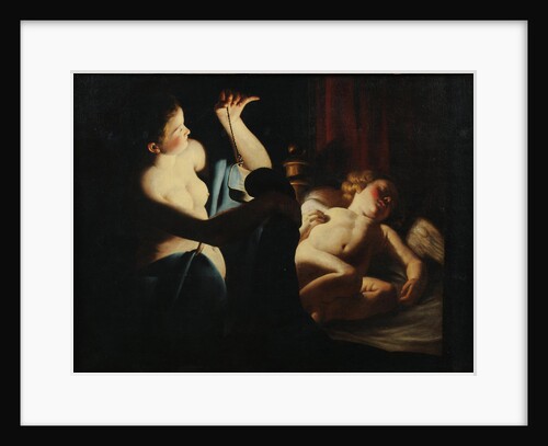 Psyche discovers Cupid, First third of 17th century by Candlelight Master
