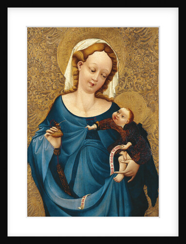 Madonna with the inkwell, ca 1430 by Master of the Middle-Rhine