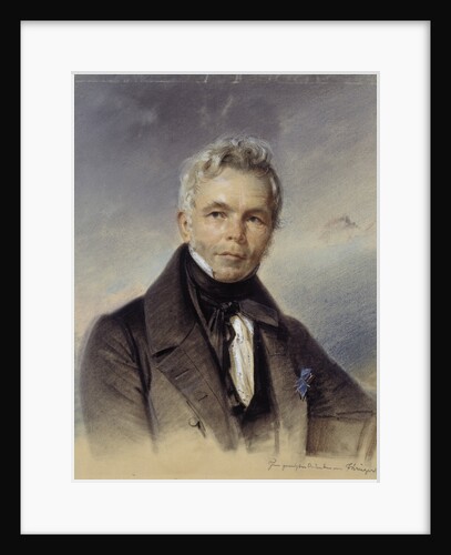 Portrait of Karl Friedrich Schinkel, 1836 by Franz Krüger