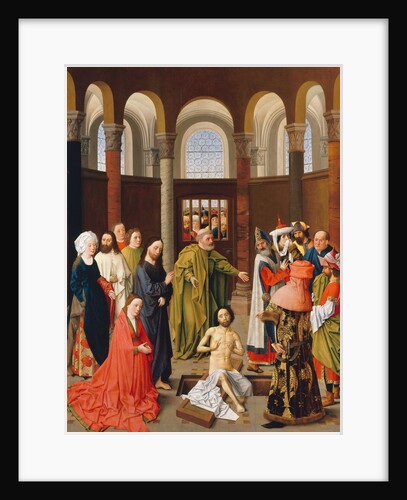 The Raising of Lazarus, ca 1455 by Albert van Ouwater
