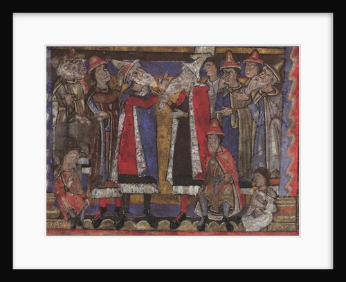 Matthew and the representatives of the twelve tribes of Israel (Gospels, formerly Dresden Ms. A 94), by Anonymous