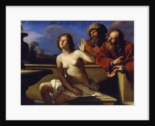 Susannah and the Elders, 1649-1650 by Guercino
