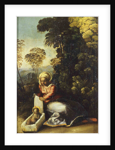 Madonna with Child (La Zingarella), c. 1513 by Dosso Dossi