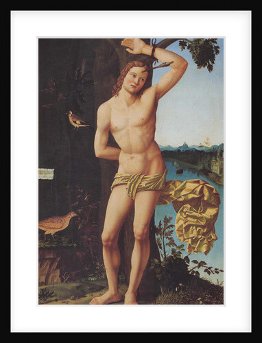 Saint Sebastian, c. 1519 by Josaphat Araldi