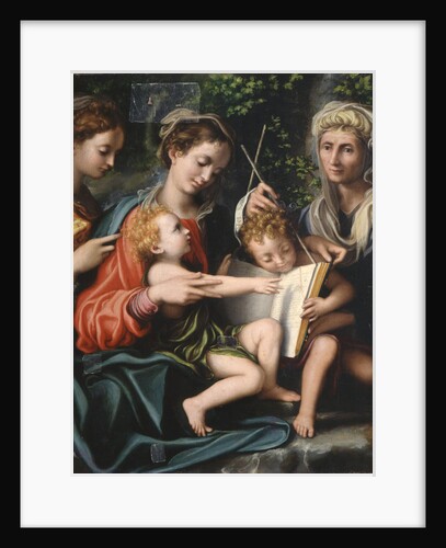 Virgin and Child with Saints John the Baptist, Mary Magdalen and Elizabeth, ca 1529 by Giorgio Gandini del Grano
