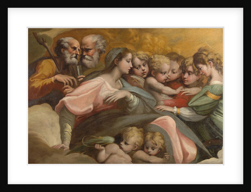 The Mystical Marriage of Saint Catherine, ca 1524 by Parmigianino