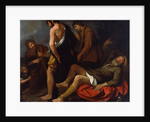 Drunkenness of Noah, 1630-1640 by Giovanni Andrea De Ferrari