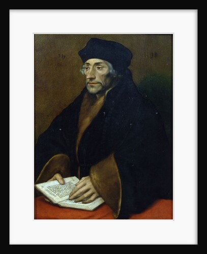 Portrait of Erasmus of Rotterdam, 1530 by Hans Holbein the Younger