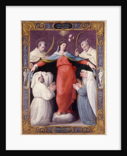 Madonna della Misericordia (Madonna of Mercy), 1564 by Jacopo Zanguidi
