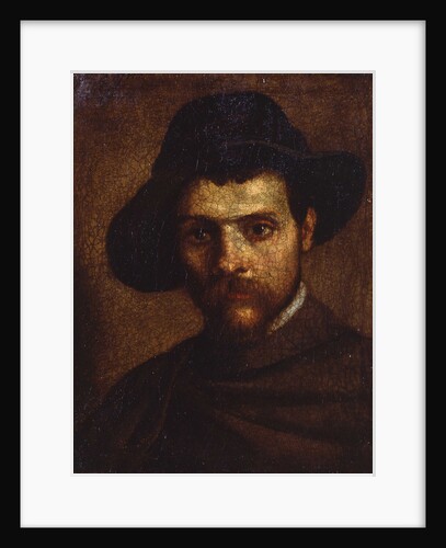 Self-portrait, 1593 by Annibale Carracci