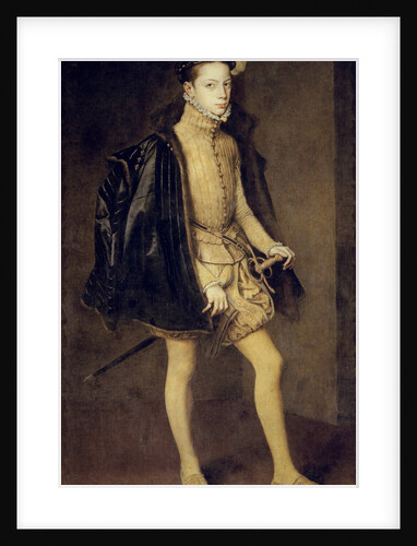 Portrait of Alessandro Farnese (1545?1592), Duke of Parma, 1557 by Antonis Mor