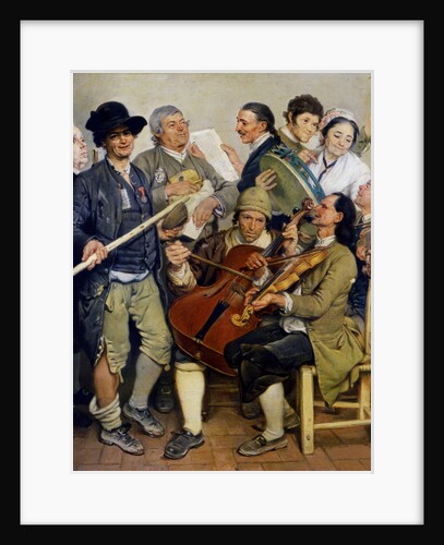 Musicians (La Scartocciata), ca 1778 by Johann Zoffani