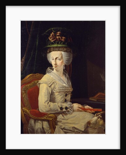Portrait of Maria Amalia of Austria, Duchess of Parma by Domenico Muzzi