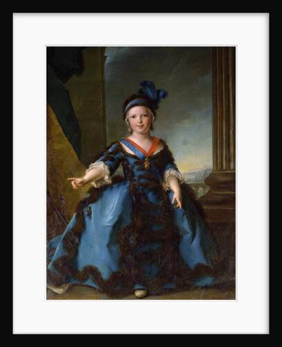 Portrait of Prince Louis Joseph Xavier, Duke of Burgundy by Jean-Marc Nattier