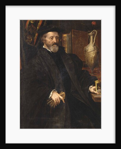 Portrait of Bartolomeo Prati by Girolamo Mazzola Bedoli