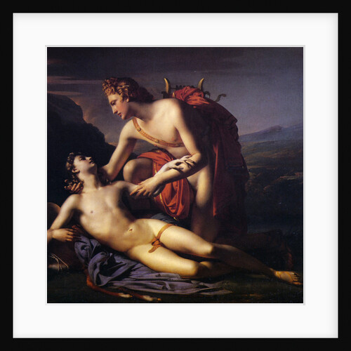 Apollo and Cyparissus, 1820 by Claude Marie Paul Dubufe