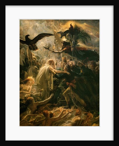 The Apotheosis of French Heroes Who Died for the Country During the War for Liberty, Early 19th cent by Anne Louis Girodet de Roucy Trioson