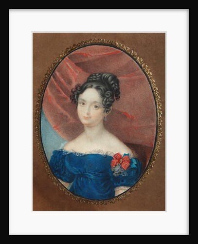 Portrait of Maria Jakovlevna Naryshkina, née Lobanova-Rostovskaya, 1840s by Anonymous