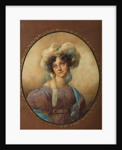 Portrait of Yelena Alexandrovna Golitsyna, née Naryshkina, 1820s by Anonymous