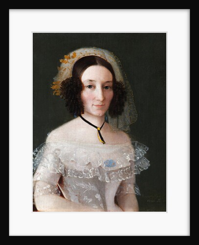 Portrait of Yelizaveta Alexeyevna Benkendorf, née Janova, 1845 by Fyodor Andreevich Tulov