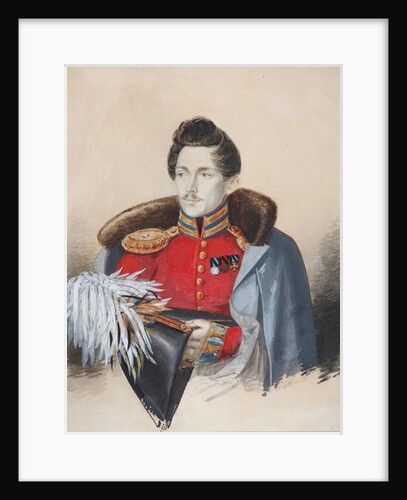 Portrait of Baron Yegor Fyodorovich Tiesenhausen, 1830s by A.A. Pokrovsky