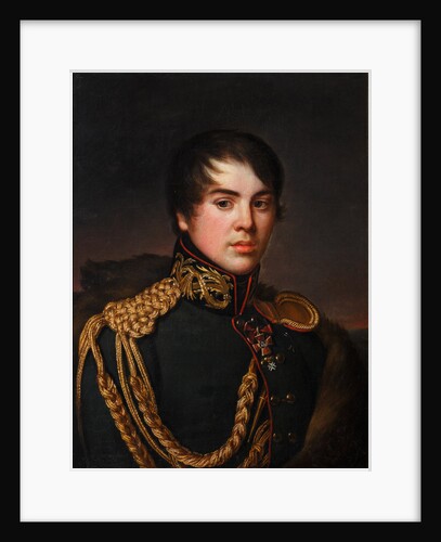 Portrait of Count Vladimir Stepanovich Apraksin, ca 1812 by S.S. Svintsov