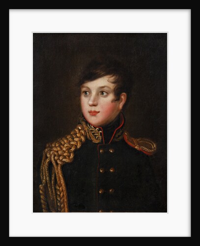 Portrait of Prince Alexander Pavlovich Stroganov, ca 1812 by S.S. Svintsov