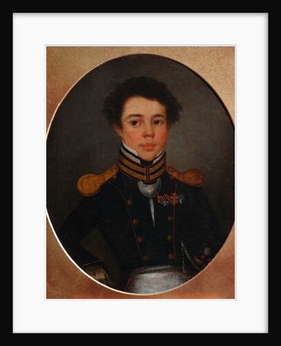 Portrait of Mikhail Ivanovich Ozerov, c. 1815 by Anonymous