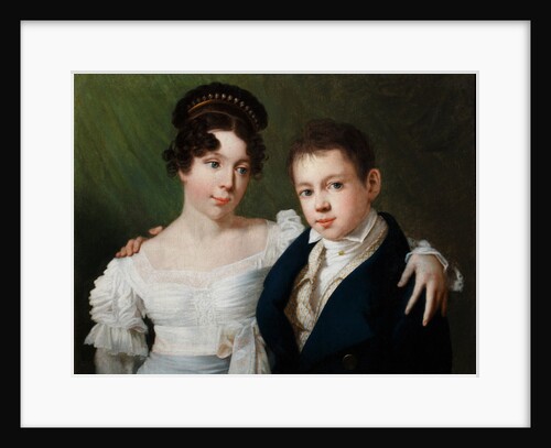 Princess Alexandrine of Prussia and Prince Albert of Prussia, 1810s by Anonymous