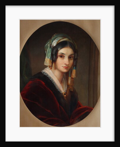 Portrait of Alexandra Smirnova-Rosset, 1841 by Alexander Grigoryevich Varnek