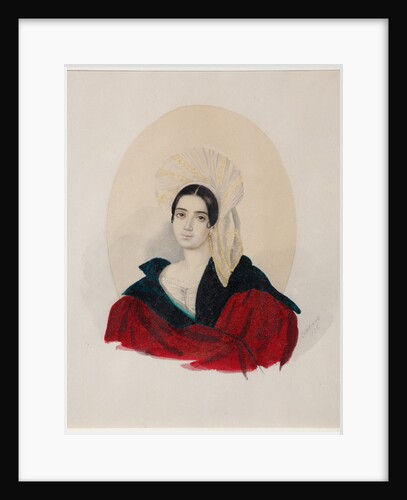 Portrait of Anna Davydovna Baratynskaya, née Abamelek-Lazareva, 1836 by Konstantin Semyonovich Osokin