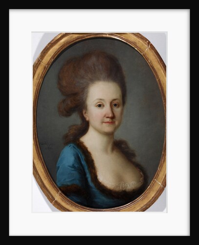 Portrait of Euphrosine Katharina von Bock, geb. von Stackelberg, 1780 by Joseph Friedrich August Darbès