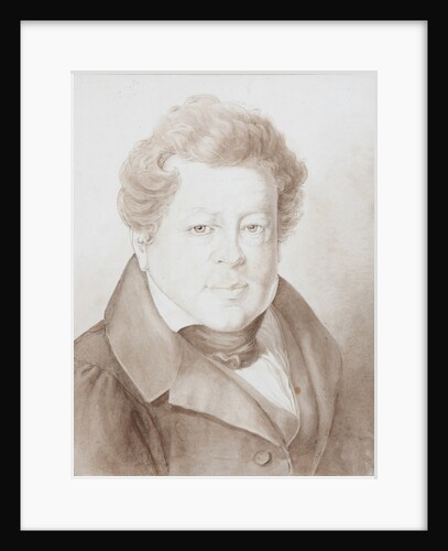 Portrait of Alexander Ivanovich Turgenev, 1833 by Georg Christian August Kestner