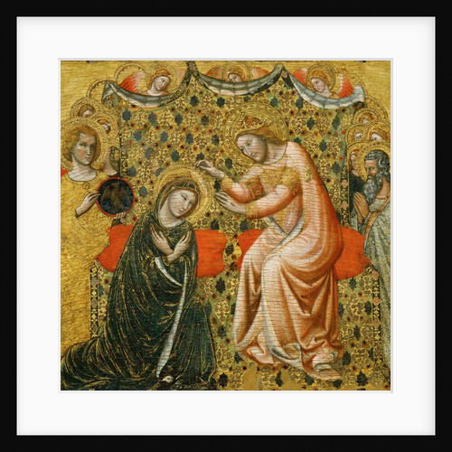 The Coronation of the Virgin, 1340-1344 by Vitale da Bologna